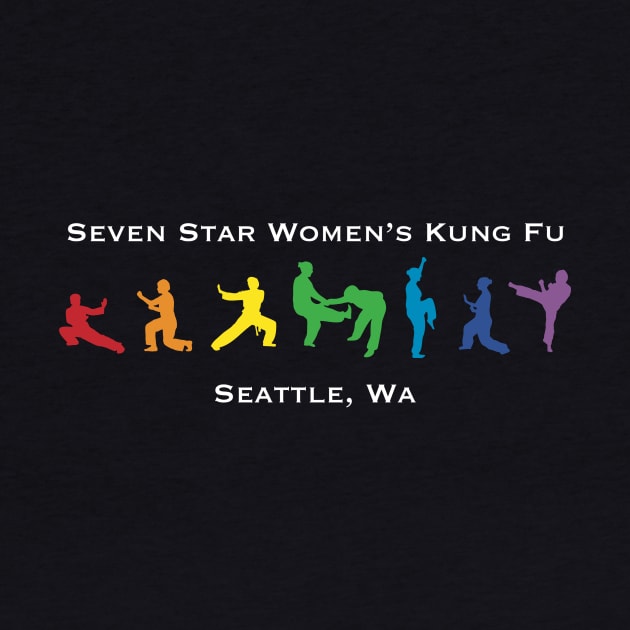 2021 Rainbow Logo by Seven Star Women's Kung Fu
